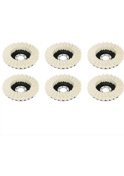 Açı Taşlama Makinesi Için 4-1/2 Inç Keçe Kapaklı Parlatma Diski Cam Parlatmak Için (Yurt Dışından)