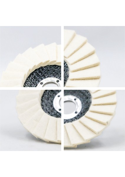 Açı Taşlama Makinesi Için 4-1/2 Inç Keçe Kapaklı Parlatma Diski Cam Parlatmak Için (Yurt Dışından) fiyatları