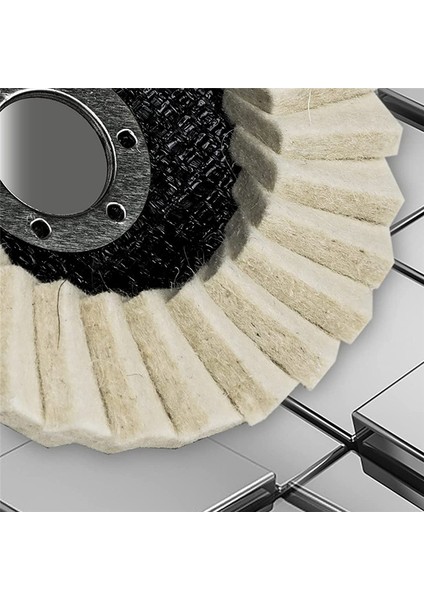 Açı Taşlama Makinesi Için 4-1/2 Inç Keçe Kapaklı Parlatma Diski Cam Parlatmak Için (Yurt Dışından) indirimleri