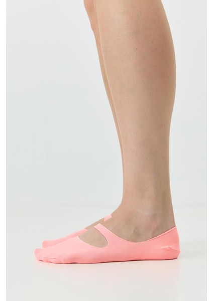 Yoga Babet Çorap Oranj Neon modelleri