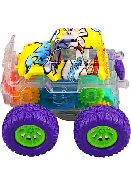Işıklı Takla Atan Jeep (7310)