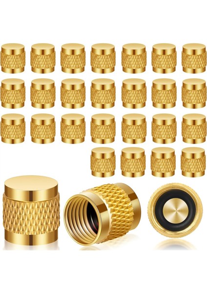 14 Inç Flare Cap Yuvarlak Pirinç Hvac Kilitli Kapaklar A (Yurt Dışından)