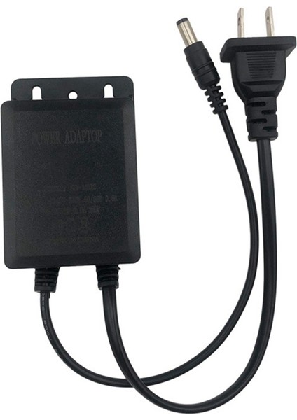 12V2A Güç Gözetim Kamerası Yağmur Geçirmez Güç Adaptörü Abd Fişi Siyah (Yurt Dışından)