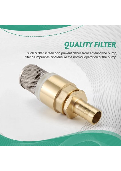 Hortum Filtre Mesh Süzgeç Sulama Araba Yıkama Akvaryum Filtresi 19MM (Yurt Dışından)