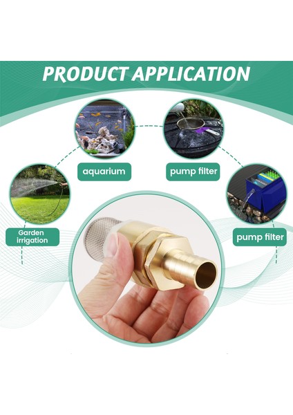 Hortum Filtre Mesh Süzgeç Sulama Araba Yıkama Akvaryum Filtresi 19MM (Yurt Dışından)
