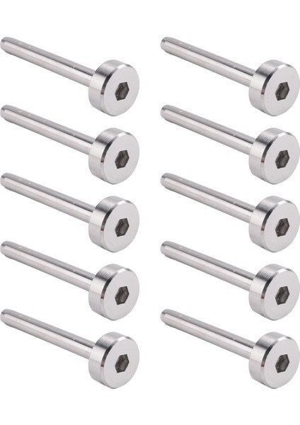 10 Çift 18 In Kablo Korkuluk Takımı Sıkıştırma Gergisi ve Saplama Ucu (Yurt Dışından) fiyatları