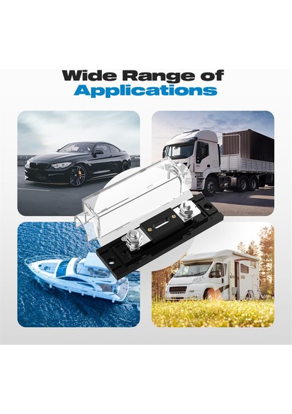 Anl Sigorta Tutucu 024 Ölçü Awg Sıralı Anl Sigorta ile 300 Amper Sigorta (Yurt Dışından) fırsatları