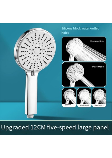 12CM Panel Duş Basınçlı Beş Hızlı Ayarlanabilir Duş (Yurt Dışından) fiyatları