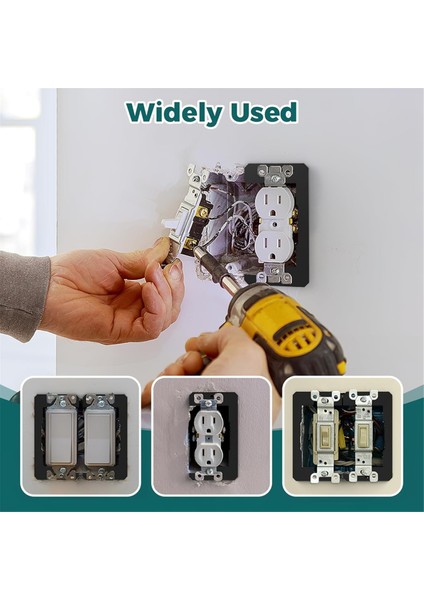 10 Parça Duvar Plaka Aralayıcıları Gömme Uyumlu Ekipman Seviye Plakası (Yurt Dışından) fiyatları