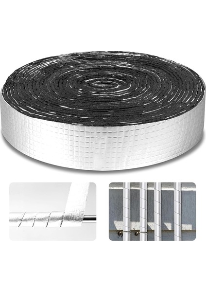 Boru Yalıtım Sarma 32.8 Ft Folyo Dış Mekan Köpük Boru Sarma Yalıtım (Yurt Dışından) fırsatları