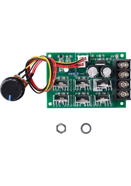 Motor Hız Regülatörü 12V 24V 36V 48V Yüksek Güç Sürücü Modülü (Yurt Dışından)