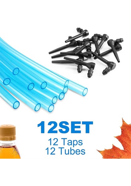 24 Inç Tüplü 12 Adet Akçaağaç Şurubu Musluğu Akçaağaç Şurubu Malzemeleri (Yurt Dışından)
