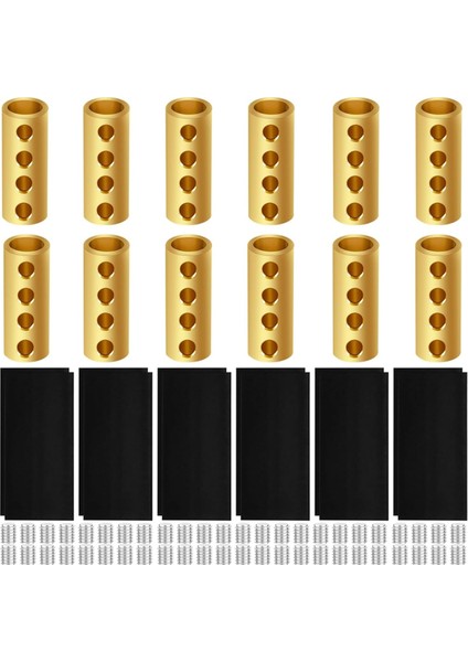 12 Adet 6 Awg Ölçülü Kablo Konnektör Somun Takımı 80A Elektrik Kablo Konnektörleri (Yurt Dışından)