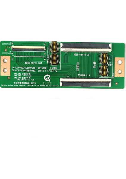 CC580PV6D Yakın Y Köprüleme Adaptör Plakası Tcon Girişi 60P 96P Çıkış (Yurt Dışından) fırsatları