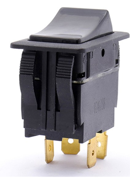4 Pin 20A 125V250V 2hp Endüstriyel Açık Kapalı Salıncaklı Basmalı Anahtarlar (Yurt Dışından)