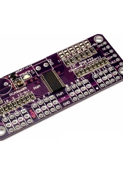 Servo Sürücü 12-Bit FM+I2C Bus Pwm Kontrol Cihazı Servo Kontrol Modülü (Yurt Dışından)