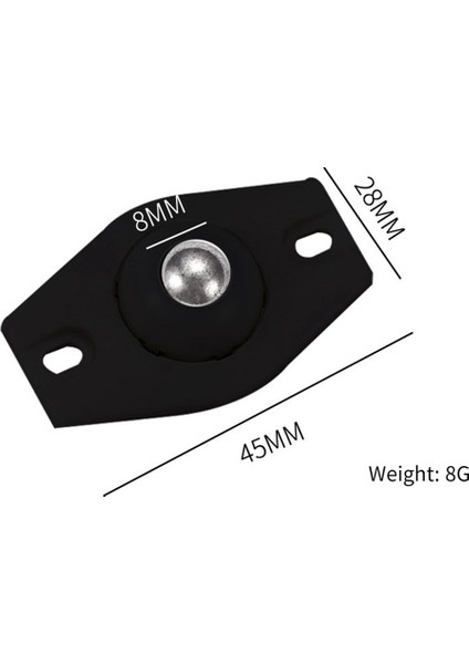 20 Adet Mini Döner Tekerlek 360 Evrensel Mini Tekerlek ve Silindir Bilyalı (Yurt Dışından) modelleri