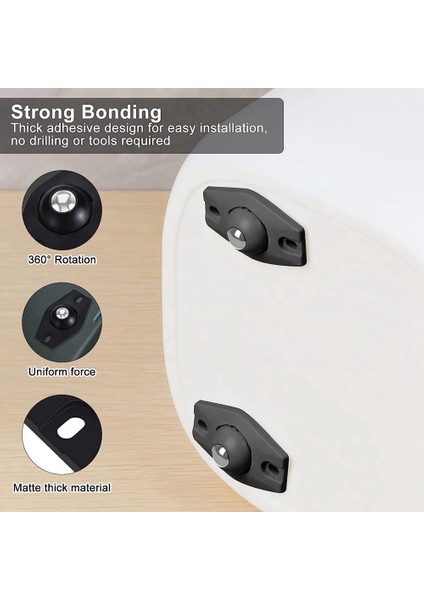 20 Adet Mini Döner Tekerlek 360 Evrensel Mini Tekerlek ve Silindir Bilyalı (Yurt Dışından) indirimleri