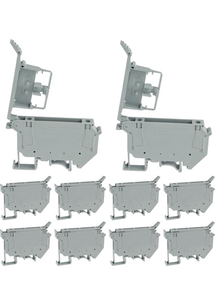 Uk5- UK5RD LED Dın Ray Sigorta Terminali 10'lu Paket Gri (Yurt Dışından)