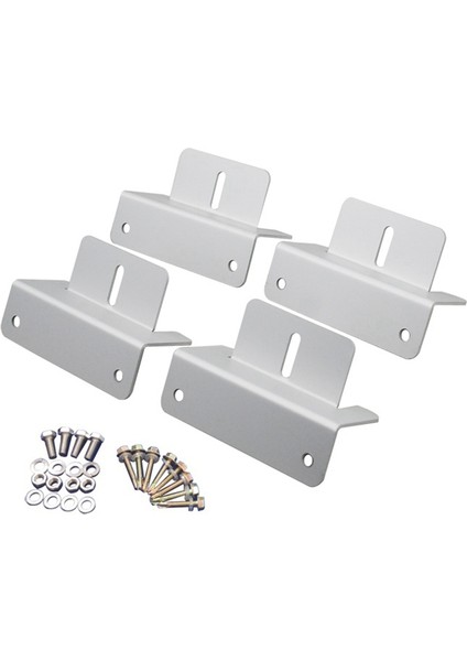 Panel Montajlı Güneş Paneli Montaj Rafı Z Braketi Rv Çatı Tekne Kitizj-10 (Yurt Dışından)