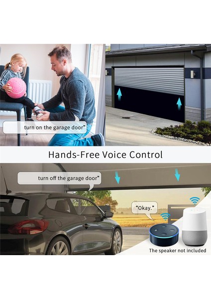 Akıllı Wifi Motor Anahtar Modülü Wifi+Bt 1ch Uzaktan Röle (Yurt Dışından)