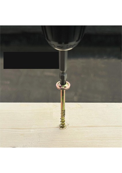 14 x 3-14IN Ahşap Vidaları Yapısal Gecikme Vidaları Torx Gecikme Vidaları (Yurt Dışından)