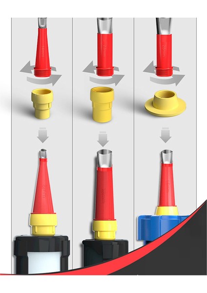 Mutfak Için 8 Bağlantı Tabanlı 18 Adet Kalafatlama Ucu Aplikatörü (Yurt Dışından) fırsatları