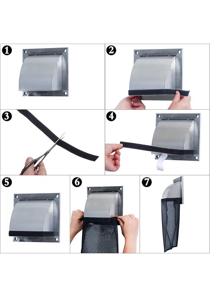 3 Paket Kurutma Havalandırma Lint Torbaları Lint Tuzakları Lint Toz Torbası Açık Hava Kurutma Makinesi Için (Yurt Dışından)