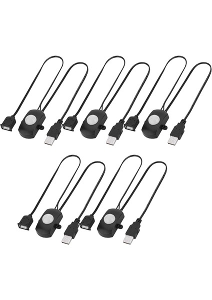 5 Adet Dc 5V12V24V USB Pır Anahtarı LED Işık Gövdesi Hareket Sensörü A (Yurt Dışından)