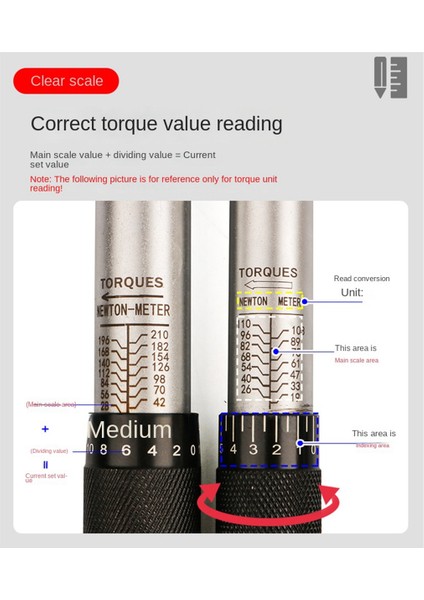 Tork Anahtarı Ayarlanabilir Ön Ayarlı kg Araba Lastiği Seti 1/4 Inç 5-25N.M (Yurt Dışından) fırsatları