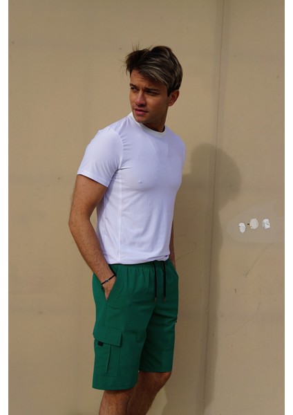 Erkek Likralı Deniz Şort C1444 Yeşil fiyatları