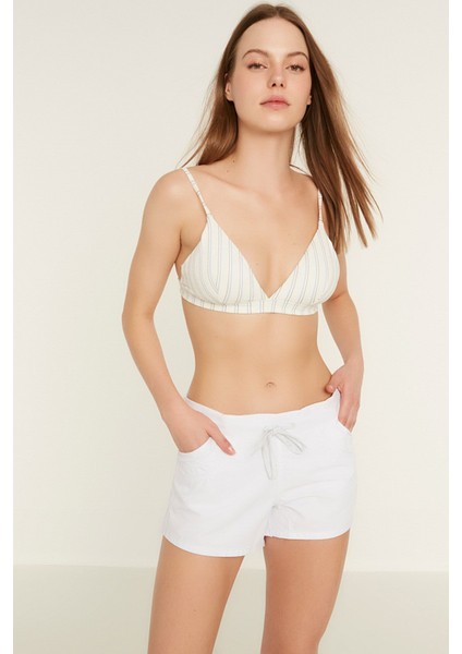Bn-01 Kadın Deniz Şort Beyaz modelleri