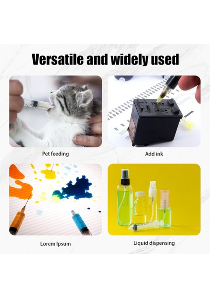 Yapıştırıcı Aplikatörü Şırınga Künt Uçlu Iğne ve Kapak (Yurt Dışından) fiyatları