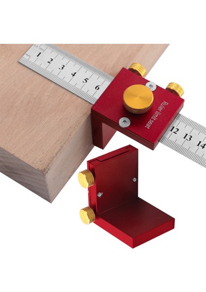 Çelik Cetvel Çizme Konumlandırma Bloğu Açı Çizici Çizgi Işaretleme, (Yurt Dışından) fiyatları