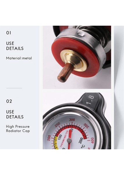 Yüksek Basınçlı Radyatör Kapağı (Yurt Dışından)