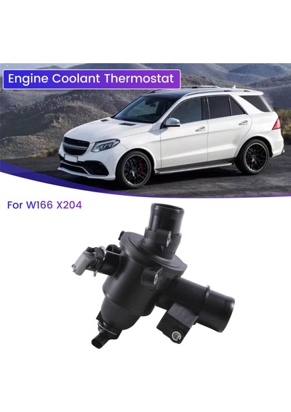 6512002700 W166 X204 Için Araba Motor Soğutma Suyu Termostatı (Yurt Dışından)
