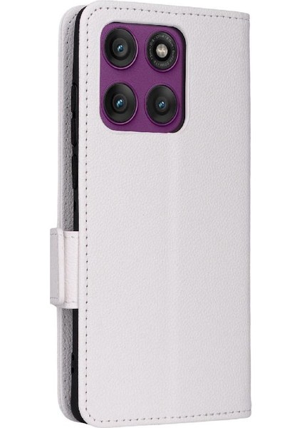 Motorola Moto Edge 60 Pro Yan Toka Manyetik Pu Deri Için Flip Case (Yurt Dışından) modelleri