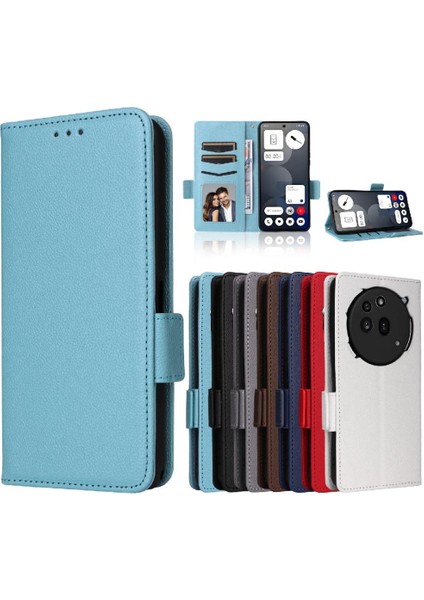 Nothing Phone 3A Pro Yan Toka Cüzdan Manyetik Pu Deri Için Flip Case (Yurt Dışından)