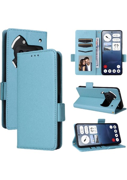 Nothing Phone 3A Kart Yuvaları Tutucu Pu Deri Manyetik Yan Için Flip Case (Yurt Dışından) indirimleri