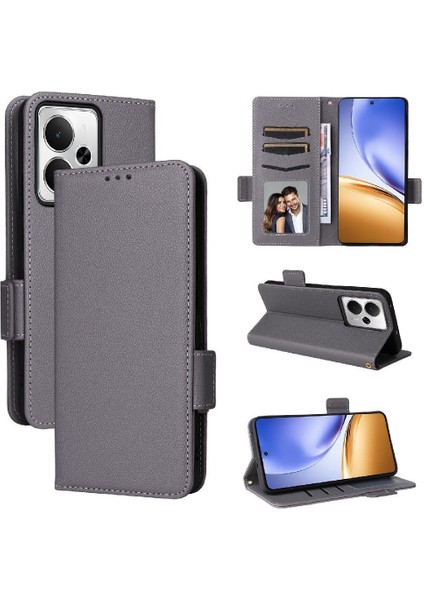Realme 14T 5g Cüzdan Manyetik Yan Toka Pu Deri Kart Için Flip Case (Yurt Dışından) fırsatları