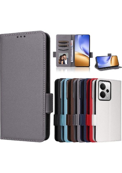 Realme 14T 5g Cüzdan Manyetik Yan Toka Pu Deri Kart Için Flip Case (Yurt Dışından) indirimleri