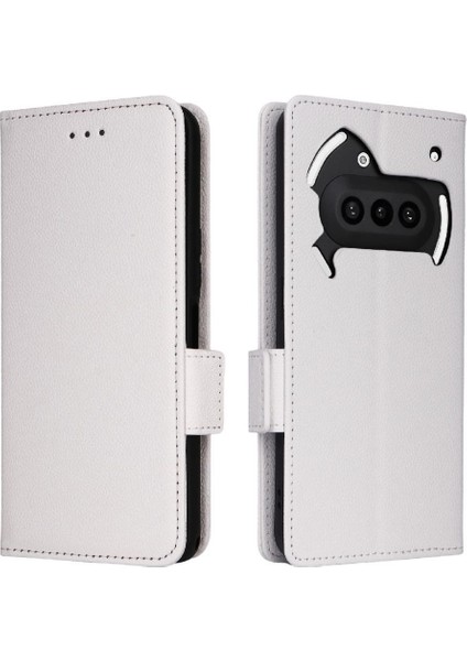 Nothing Phone 3A Kart Yuvaları Tutucu Pu Deri Manyetik Yan Için Flip Case (Yurt Dışından)