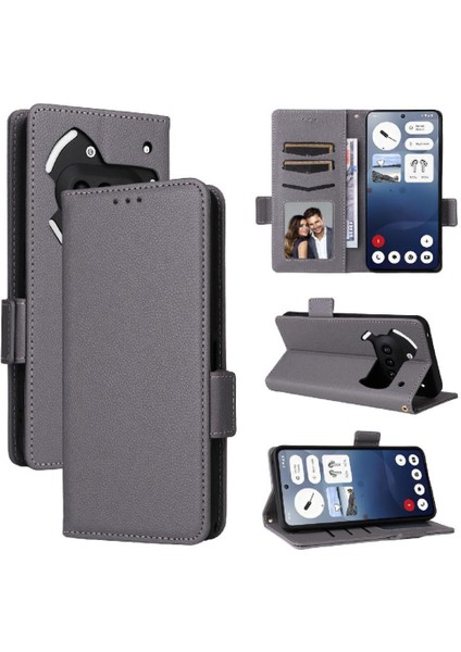 Nothing Phone 3A Kart Yuvaları Tutucu Pu Deri Manyetik Yan Için Flip Case (Yurt Dışından) indirimleri