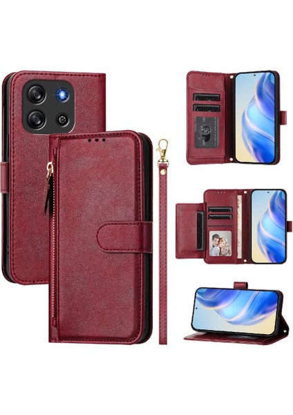 Blackview Oscal Düz 1c Fermuar Kart Tutucu Pu Deri Için Flip Case (Yurt Dışından) indirimleri