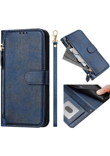 Zte Nubia Redmagic 10 Hava Pu Deri Manyetik Kart Tutucu Için Flip Case (Yurt Dışından)