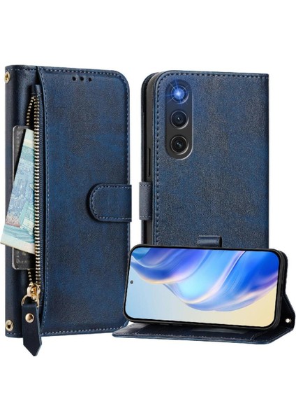 Zte Nubia Redmagic 10 Hava Pu Deri Manyetik Kart Tutucu Için Flip Case (Yurt Dışından)