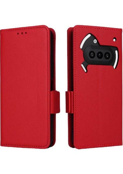 Nothing Phone 3A Kart Yuvaları Tutucu Pu Deri Manyetik Yan Için Flip Case (Yurt Dışından)