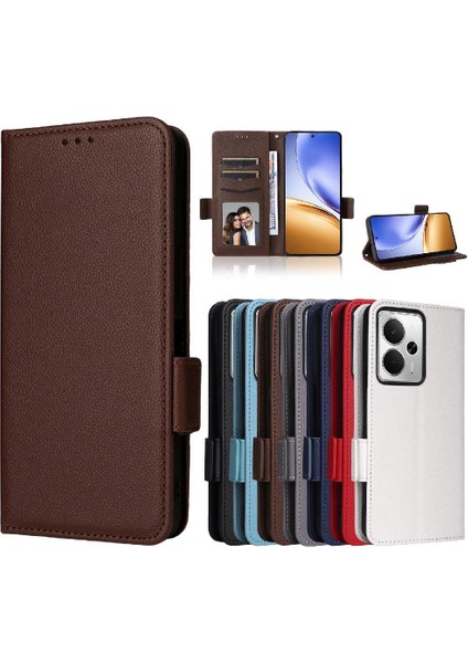 Realme 14T 5g Cüzdan Manyetik Yan Toka Pu Deri Kart Için Flip Case (Yurt Dışından) indirimleri