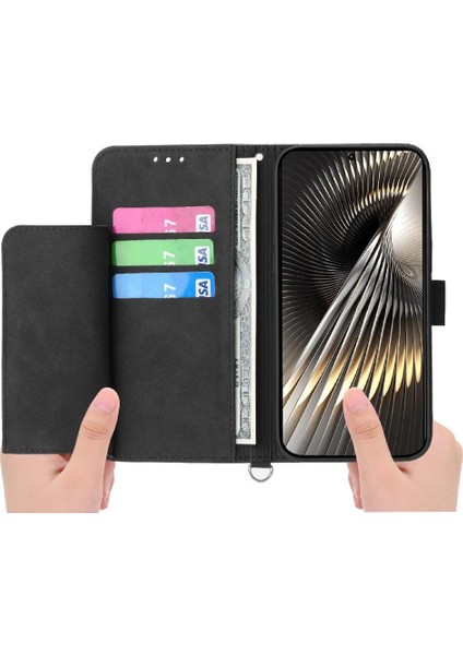 Xiaomi Poco F7 5g Çoklu Kredi Kartı Yuvaları Bileklik Için Flip Case (Yurt Dışından) modelleri