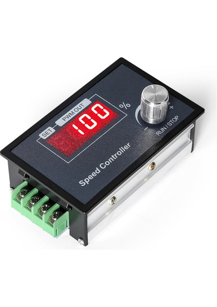 Dijital Ekran ve Pcb ile Pwm Dc Motor Hız Kontrol Cihazı 6-60V 30A (Yurt Dışından)